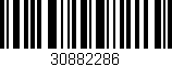 Código de barras (EAN, GTIN, SKU, ISBN): '30882286'