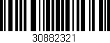 Código de barras (EAN, GTIN, SKU, ISBN): '30882321'