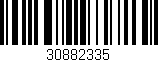 Código de barras (EAN, GTIN, SKU, ISBN): '30882335'