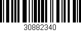 Código de barras (EAN, GTIN, SKU, ISBN): '30882340'