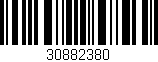 Código de barras (EAN, GTIN, SKU, ISBN): '30882380'