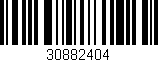 Código de barras (EAN, GTIN, SKU, ISBN): '30882404'