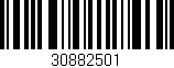 Código de barras (EAN, GTIN, SKU, ISBN): '30882501'