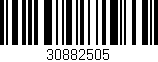 Código de barras (EAN, GTIN, SKU, ISBN): '30882505'