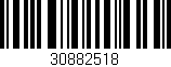 Código de barras (EAN, GTIN, SKU, ISBN): '30882518'