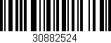 Código de barras (EAN, GTIN, SKU, ISBN): '30882524'