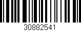 Código de barras (EAN, GTIN, SKU, ISBN): '30882541'