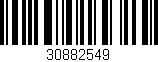Código de barras (EAN, GTIN, SKU, ISBN): '30882549'