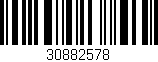Código de barras (EAN, GTIN, SKU, ISBN): '30882578'