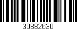 Código de barras (EAN, GTIN, SKU, ISBN): '30882630'