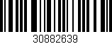 Código de barras (EAN, GTIN, SKU, ISBN): '30882639'