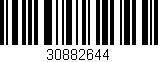 Código de barras (EAN, GTIN, SKU, ISBN): '30882644'