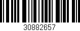 Código de barras (EAN, GTIN, SKU, ISBN): '30882657'