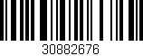 Código de barras (EAN, GTIN, SKU, ISBN): '30882676'