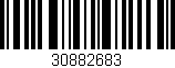 Código de barras (EAN, GTIN, SKU, ISBN): '30882683'