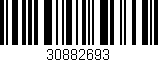 Código de barras (EAN, GTIN, SKU, ISBN): '30882693'
