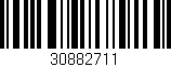 Código de barras (EAN, GTIN, SKU, ISBN): '30882711'