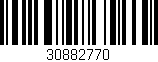 Código de barras (EAN, GTIN, SKU, ISBN): '30882770'