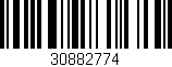 Código de barras (EAN, GTIN, SKU, ISBN): '30882774'