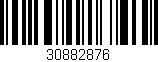 Código de barras (EAN, GTIN, SKU, ISBN): '30882876'