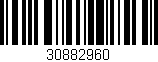 Código de barras (EAN, GTIN, SKU, ISBN): '30882960'