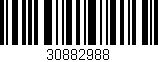 Código de barras (EAN, GTIN, SKU, ISBN): '30882988'