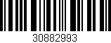 Código de barras (EAN, GTIN, SKU, ISBN): '30882993'