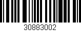 Código de barras (EAN, GTIN, SKU, ISBN): '30883002'