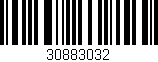 Código de barras (EAN, GTIN, SKU, ISBN): '30883032'
