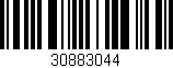 Código de barras (EAN, GTIN, SKU, ISBN): '30883044'