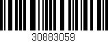 Código de barras (EAN, GTIN, SKU, ISBN): '30883059'