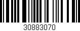 Código de barras (EAN, GTIN, SKU, ISBN): '30883070'