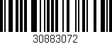 Código de barras (EAN, GTIN, SKU, ISBN): '30883072'