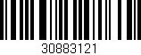 Código de barras (EAN, GTIN, SKU, ISBN): '30883121'