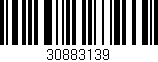 Código de barras (EAN, GTIN, SKU, ISBN): '30883139'