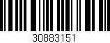 Código de barras (EAN, GTIN, SKU, ISBN): '30883151'