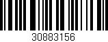 Código de barras (EAN, GTIN, SKU, ISBN): '30883156'