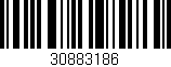 Código de barras (EAN, GTIN, SKU, ISBN): '30883186'