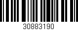 Código de barras (EAN, GTIN, SKU, ISBN): '30883190'