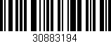 Código de barras (EAN, GTIN, SKU, ISBN): '30883194'