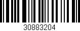 Código de barras (EAN, GTIN, SKU, ISBN): '30883204'