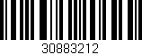 Código de barras (EAN, GTIN, SKU, ISBN): '30883212'