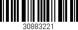 Código de barras (EAN, GTIN, SKU, ISBN): '30883221'