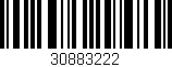 Código de barras (EAN, GTIN, SKU, ISBN): '30883222'
