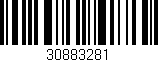 Código de barras (EAN, GTIN, SKU, ISBN): '30883281'