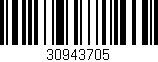Código de barras (EAN, GTIN, SKU, ISBN): '30943705'