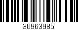 Código de barras (EAN, GTIN, SKU, ISBN): '30963985'