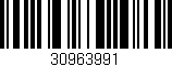 Código de barras (EAN, GTIN, SKU, ISBN): '30963991'