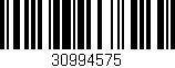 Código de barras (EAN, GTIN, SKU, ISBN): '30994575'