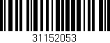 Código de barras (EAN, GTIN, SKU, ISBN): '31152053'